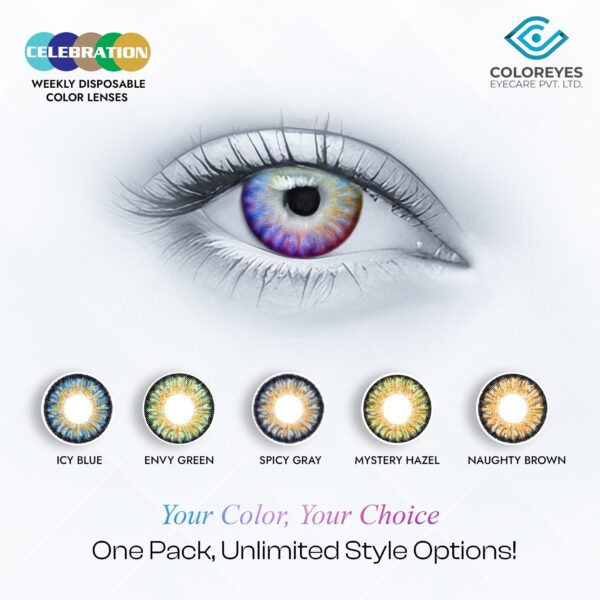 Weekly Disposable Color Lenses