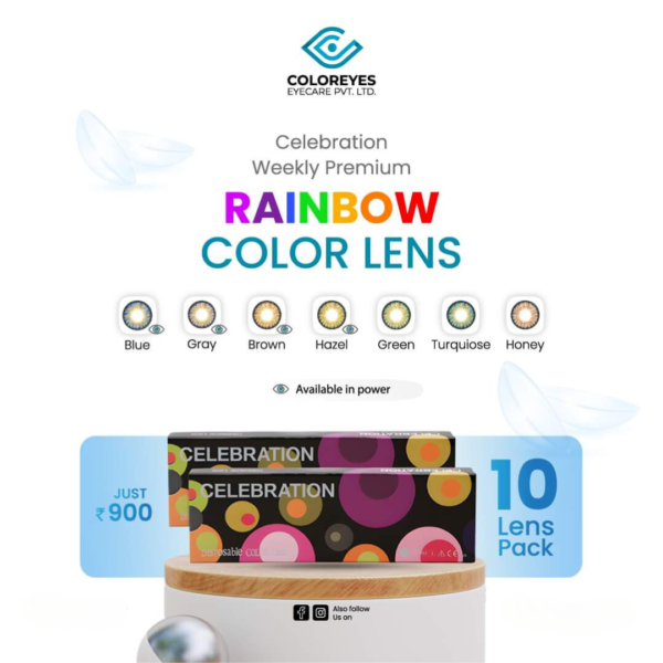 Rainbow Color Lens