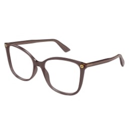 Gucci BROWN-BROWN-TRANSPARENT